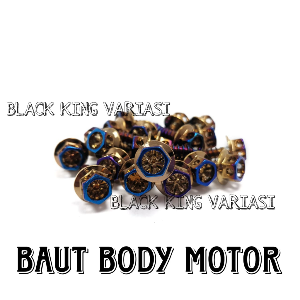 Baut Probolt Filter Flower Universal Honda Yamaha Baut Probolt Body Model Flower Universal Baut Probolt Yamaha