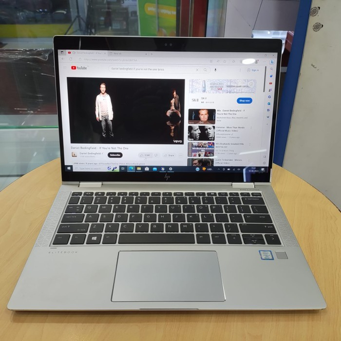 Laptop touchscreen 2in1 HP ELITEBOOK X360 1030 G4 intel Core i7 8650u Ram 16GB 512GB SSD 13 inch FHD IPS x360 Silver