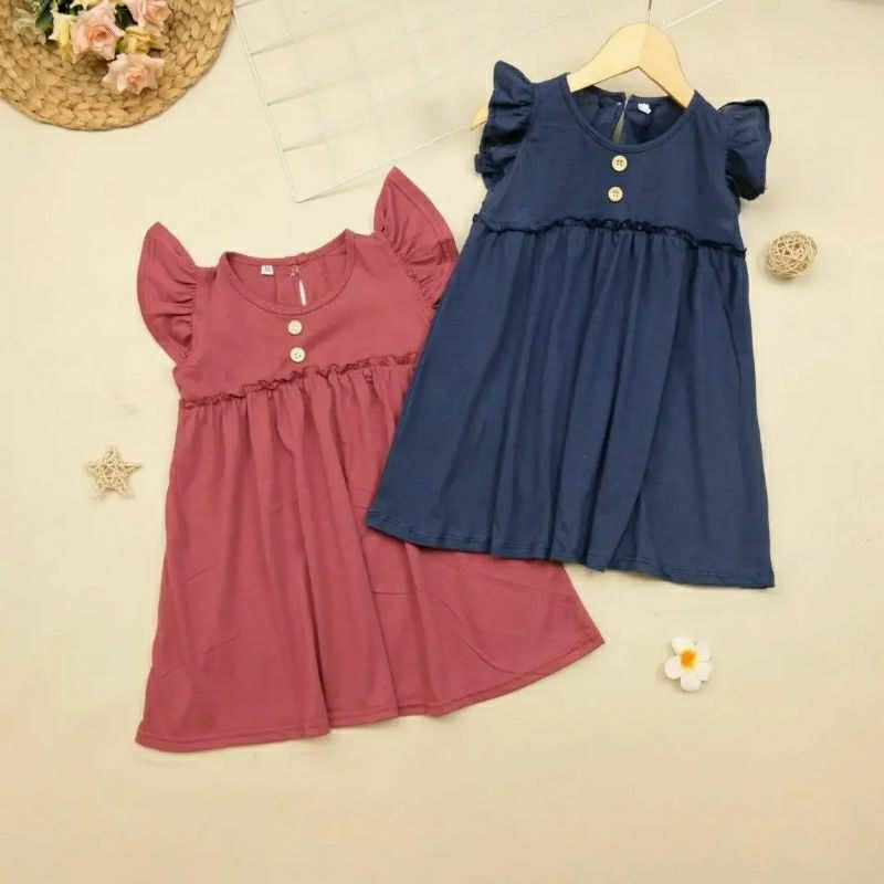 DRESS NAJMA RUFFLE POLOS