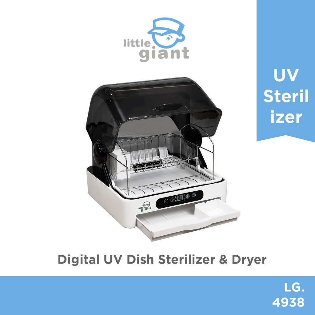 Little Giant LG4938 Digital UV Dish Sterilizer &amp; Dryer