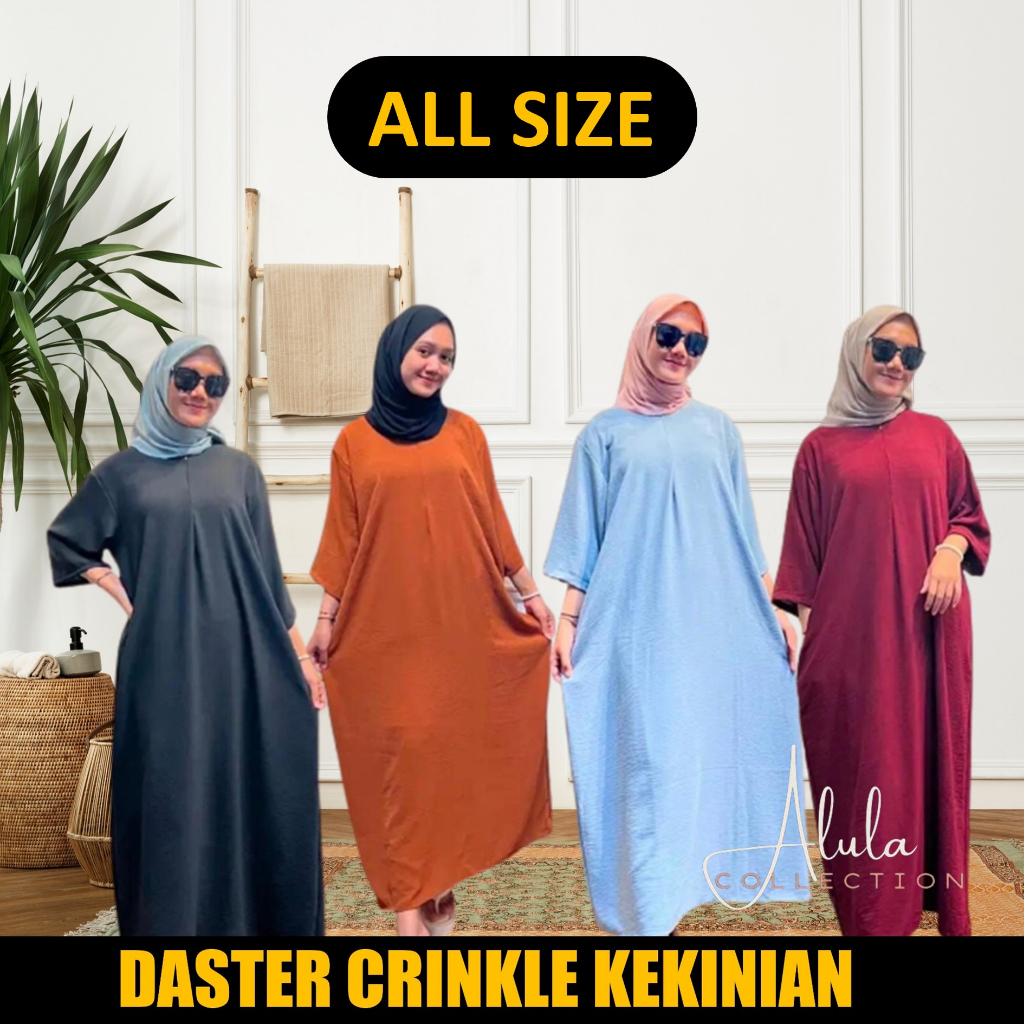 DASTER CRINKLE KEKINIAN [LEBAR 120cm - PANJANG 125cm]