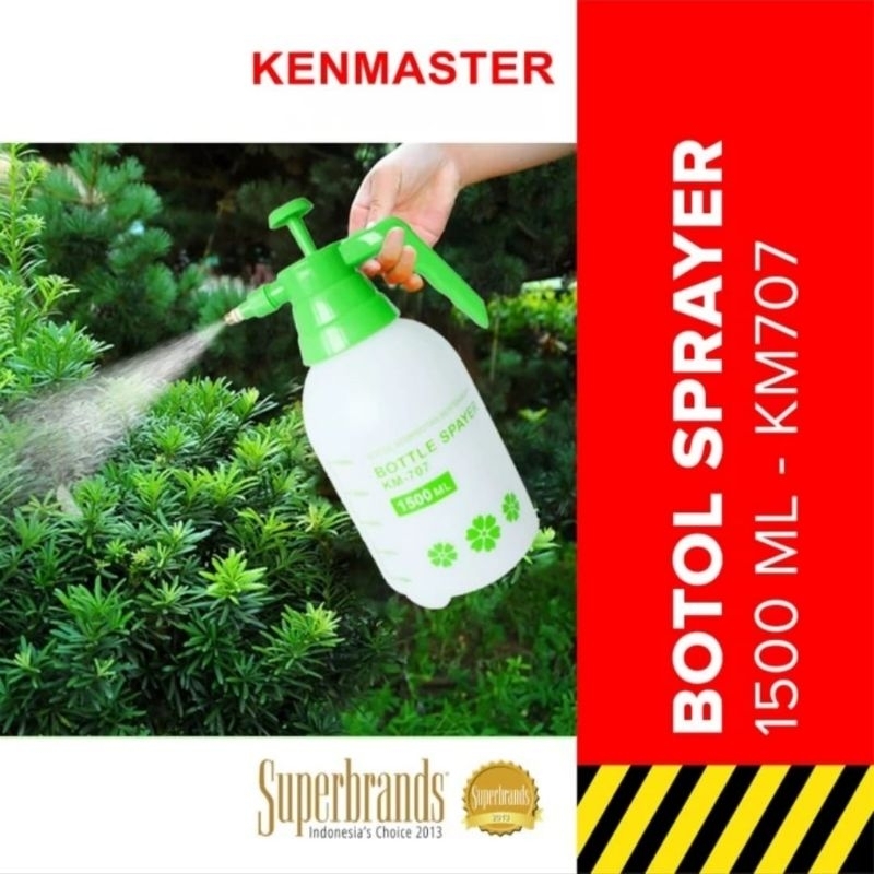 KENMASTER KM-707 KM707 High Pressure Sprayer Bottle Botol Spray 1.5L