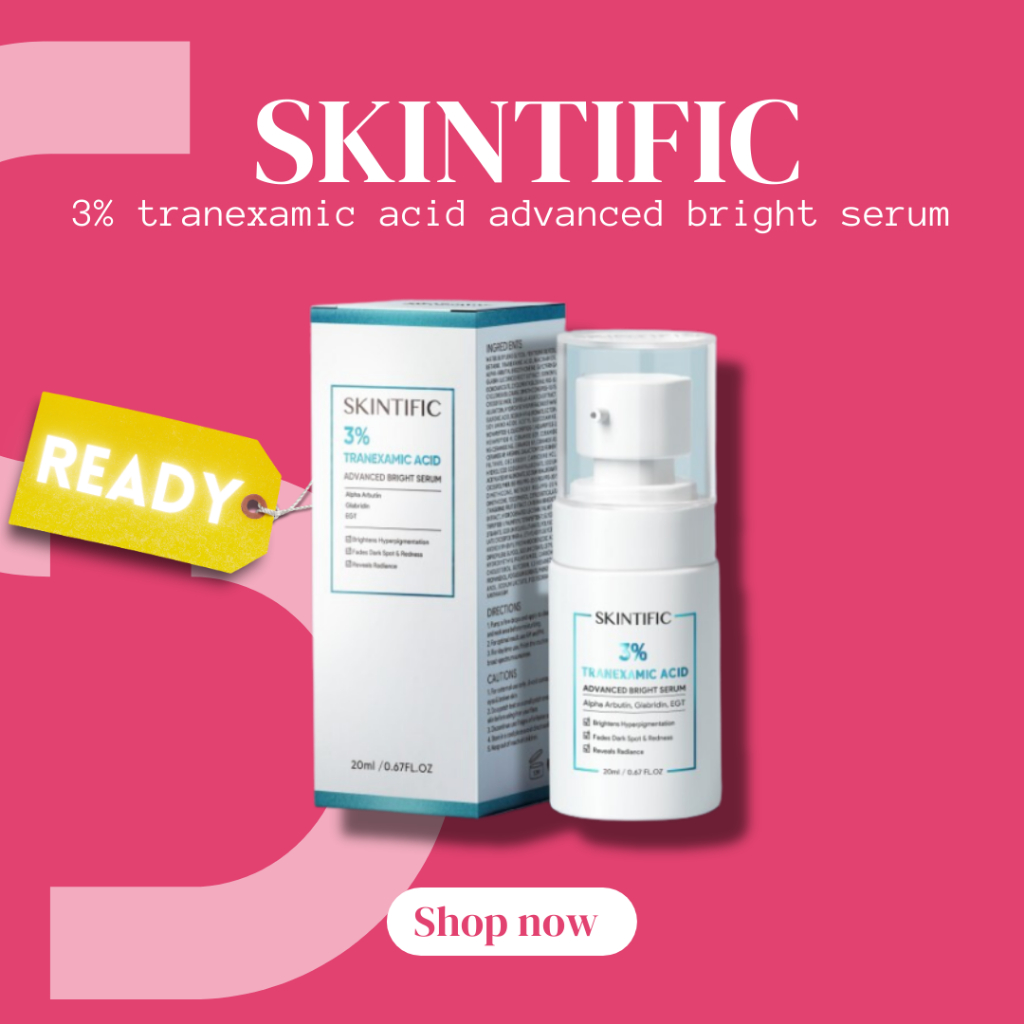 SKINTIFIC 3% Tranexamic Acid Advanced Bright Serum 20ML