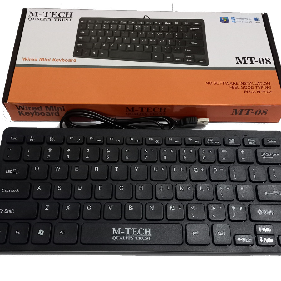 Keyboard Mini Usb Mtech MT08