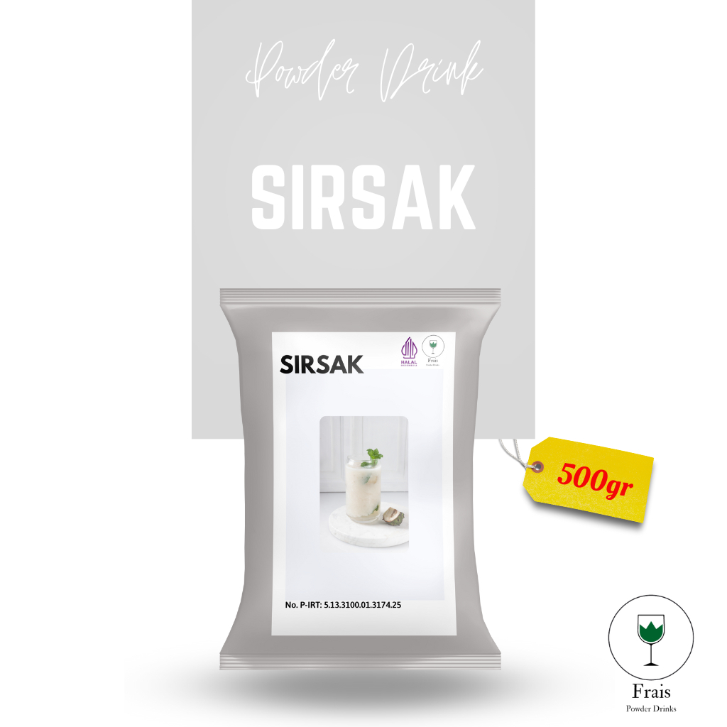 

BUBUK MINUMAN RASA SIRSAK 500GR / SERBUK MINUMAN ANEKA RASA / BUBUK MINUMAN KEKINIAN / MINUMAN INSTAN / DRINKS POWDER / SERBUK MINUMAN BOBA