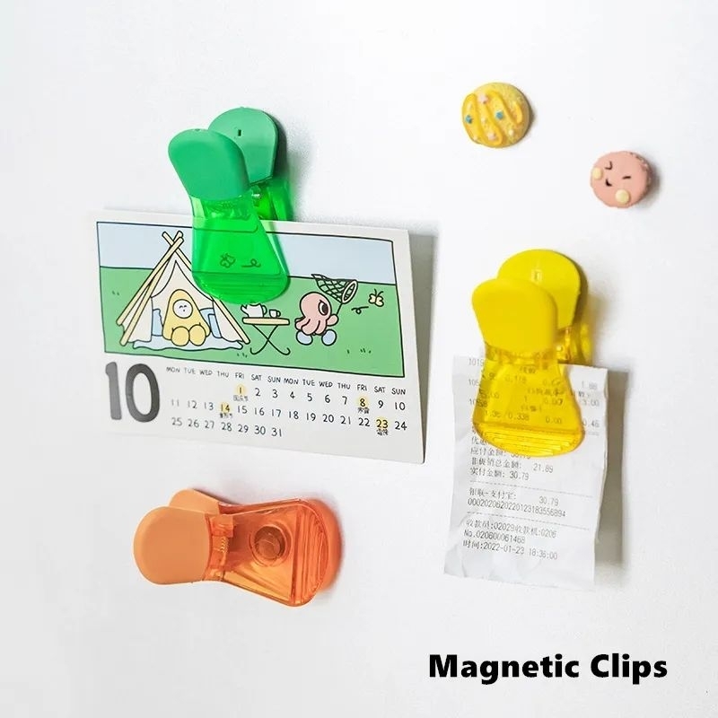 JEPITAN CLIP MAGNET JEPITAN MANGNET KULKAS JEPITAN PLASTIK KEMASAN SNACK JEPITAN KLIP MAGNETIC