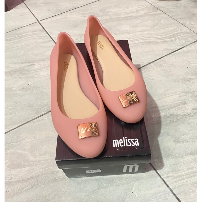 Sepatu melissa miror doll plat