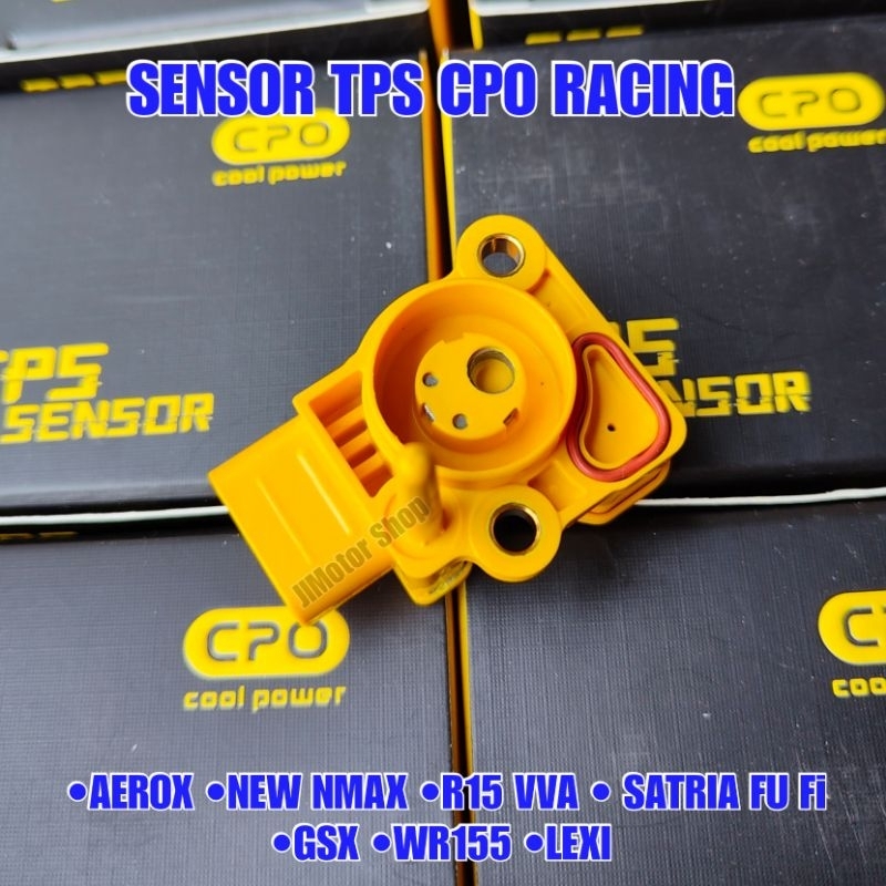 SENSOR TPS CPO NEW NMAX AEROX R15 VVA WR155 VIXION R SATRIA FU INJEKSI GSX 150 LEXI  - SENSOR THROTTLE BODY CPO SENSOR TPS CPO NEW NMAX AEROX R15 VVA WR155 VIXION R SATRIA FU INJEKSI GSX 150 LEXI