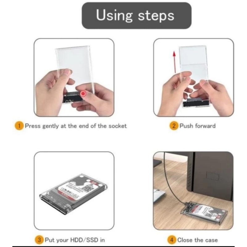 HDD CASE CASING Hardisk  External 2,5&quot;  USB 3.0,USB 2.0 External, HDD ENCLOSURE