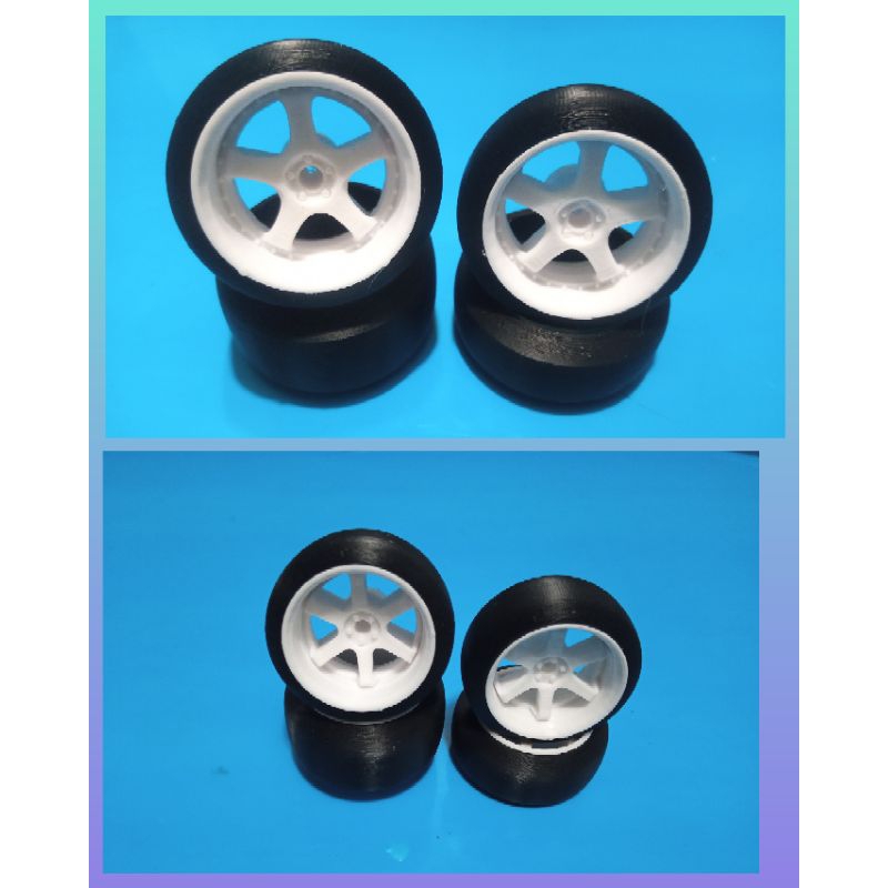 velg set untuk bodykit pandem WPL D12