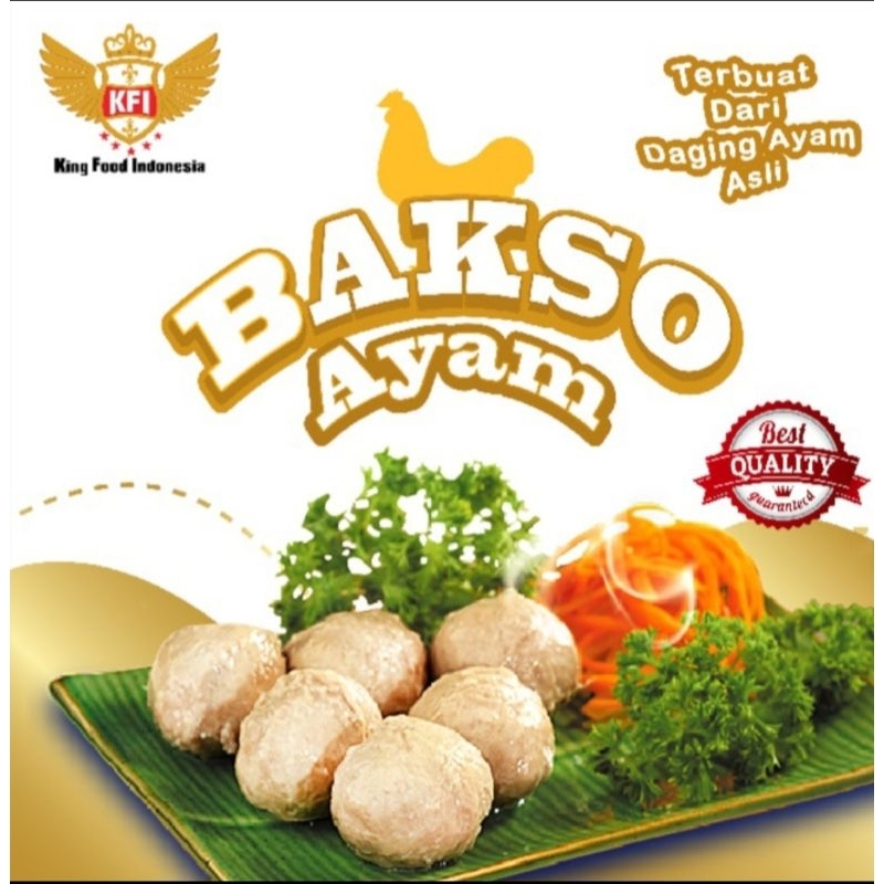 

Bakso pentol ayam 1 kg