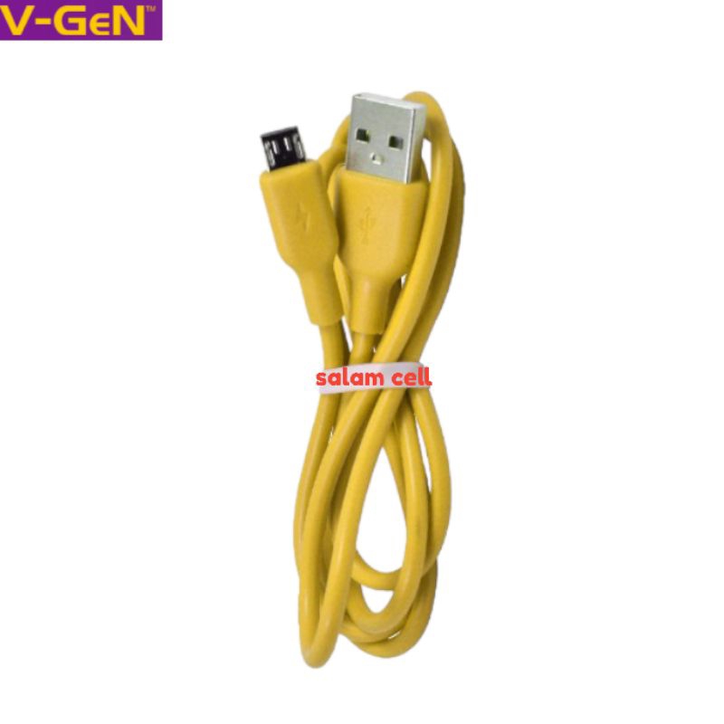 Kabel Data Micro Usb V-GEN VCB-27 Fast Charging Kabel Data Vgen Vcb 27 Micro Usb Untuk Semua Type HP