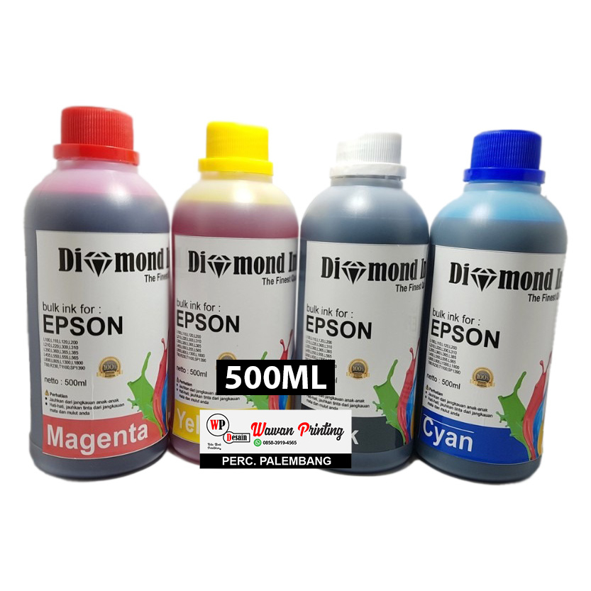 

Tinta Epson L1110 L3110 L3150 L5190 Diamond Ink 500ml