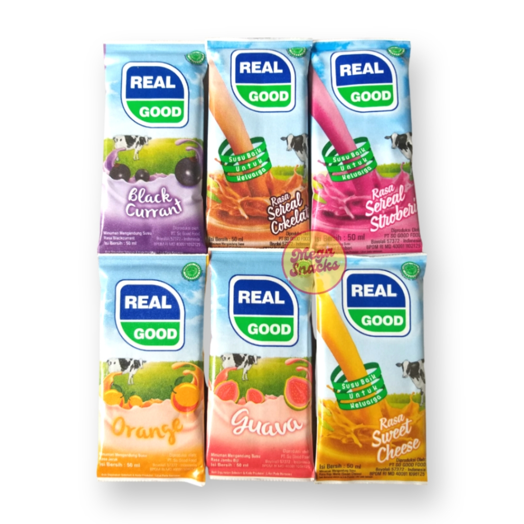 

[PROMO!!] Susu Real Good 50ml - susu real good nikmat enak promo diskon termurah