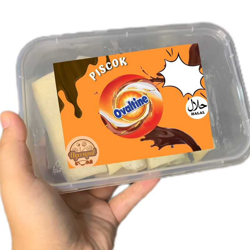 (*TERMURAH) PISCOK ISI 10 milo/original/ovaltine pisang lumer