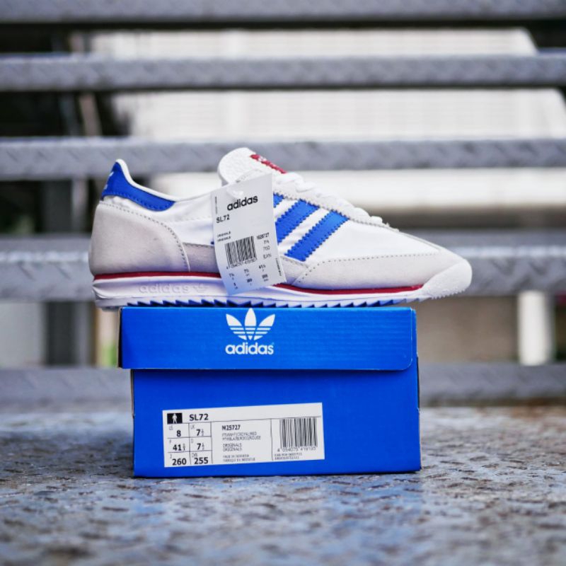 ADIDAS SL72 WHITE BLUE ORIGINAL MADE IN INDONESIA