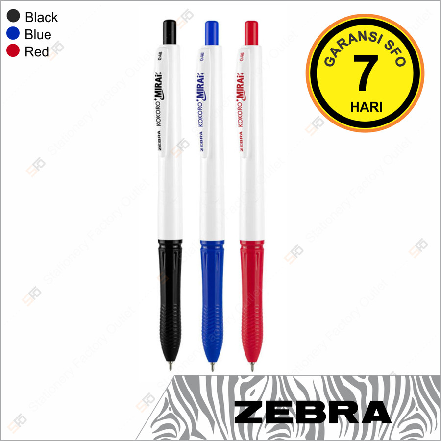 

Pen Zebra Kokoro Gel Mirai 0.48mm - SFO Semarang Official