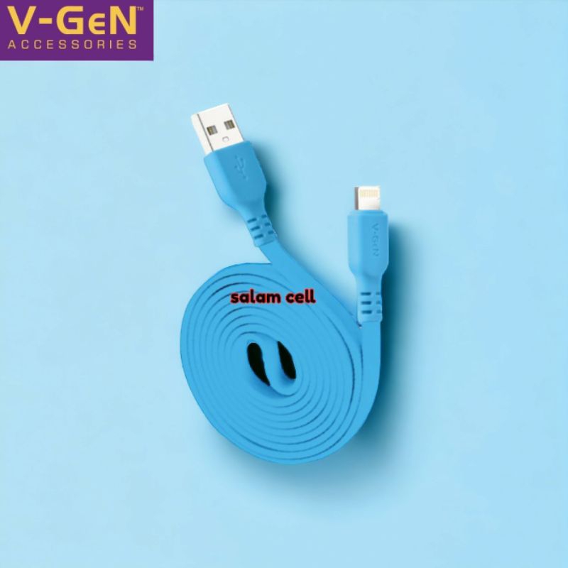 Kabel Data iPhone V-Gen PCL2-01 1pack isi 20Pcs Original Vgen PCL2 01 Garansi Resmi