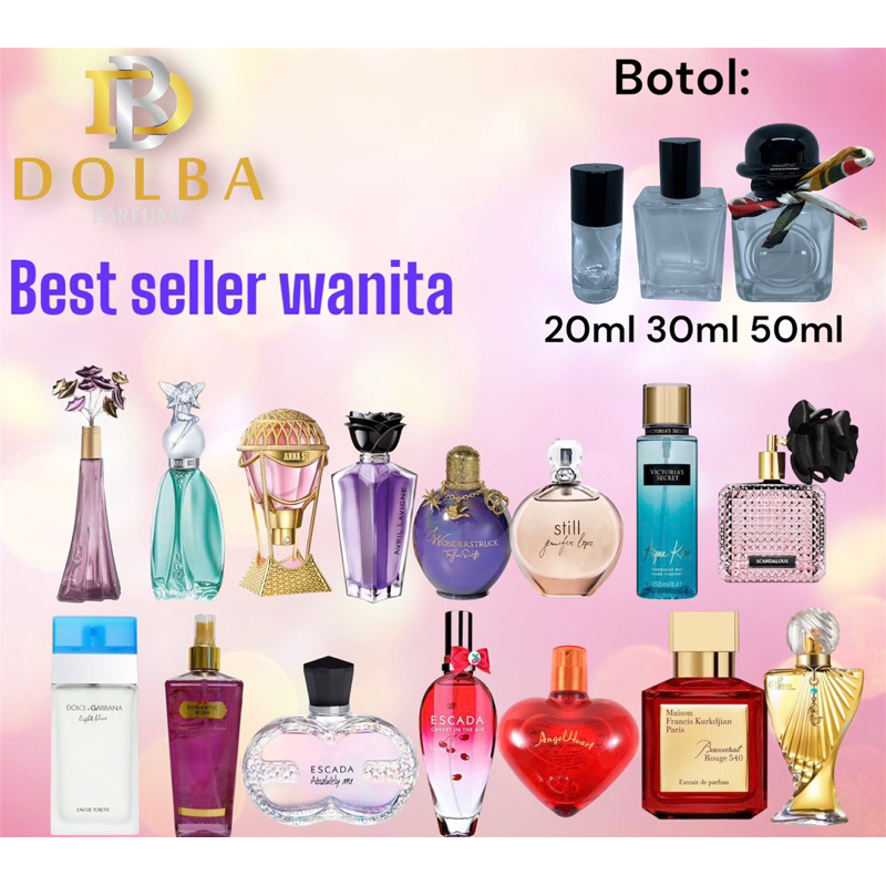 PARFUM WANITA BEST SELLER TAHAN LAMA 8-14 JAM .PARFUM WANITA RECOMEND . PARFUM CEWEK TERLARIS