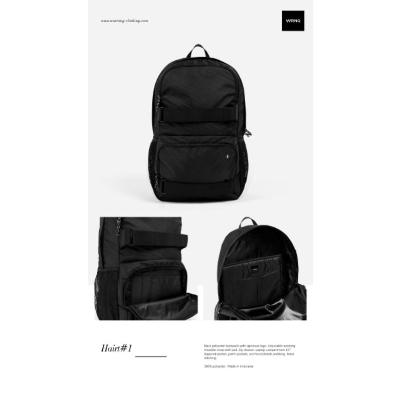 tas ransel distro original warning clothing