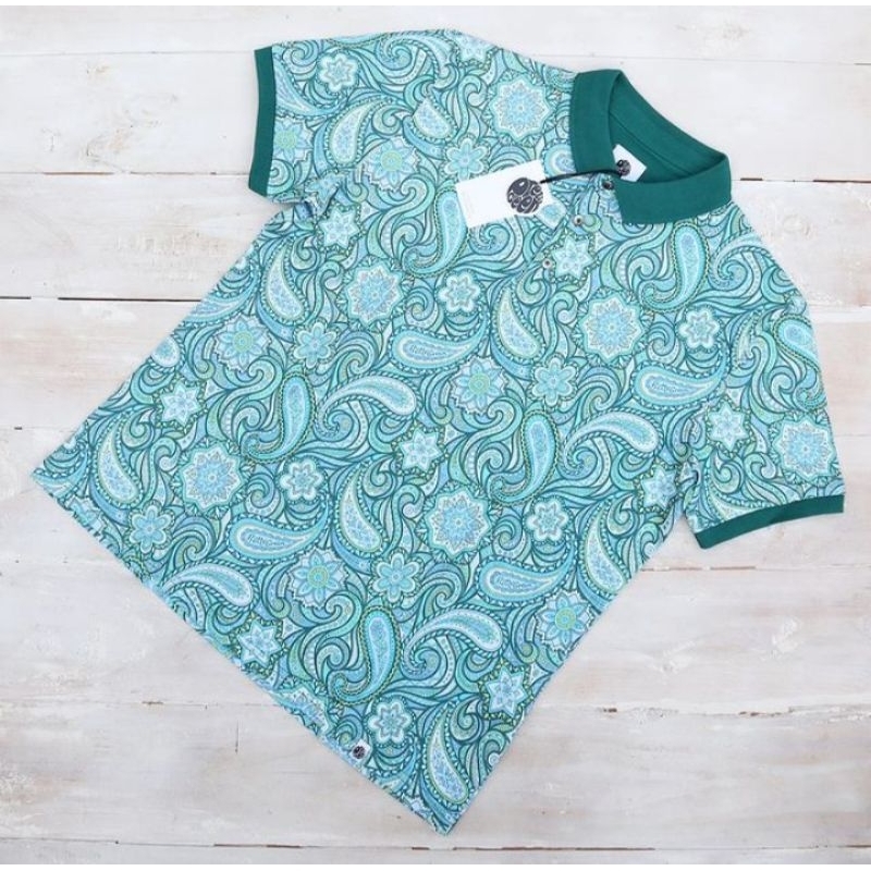 Pretty Green Paisley Polo Shirt