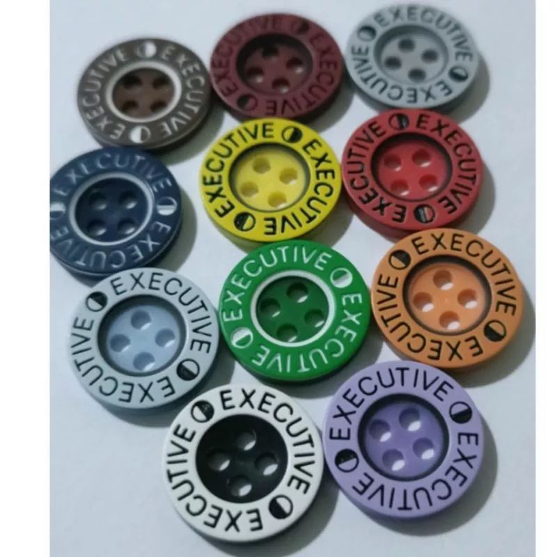 Kancing Baju/Hem/Grafir/EXECUTIVE/FASHION ukuran 1,3cm 50pcs