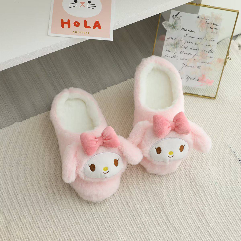 SANDAL RUMAH GUDETAMA CINNAMOROLL MELODY HELLO KITTY SEPATU KAMAR