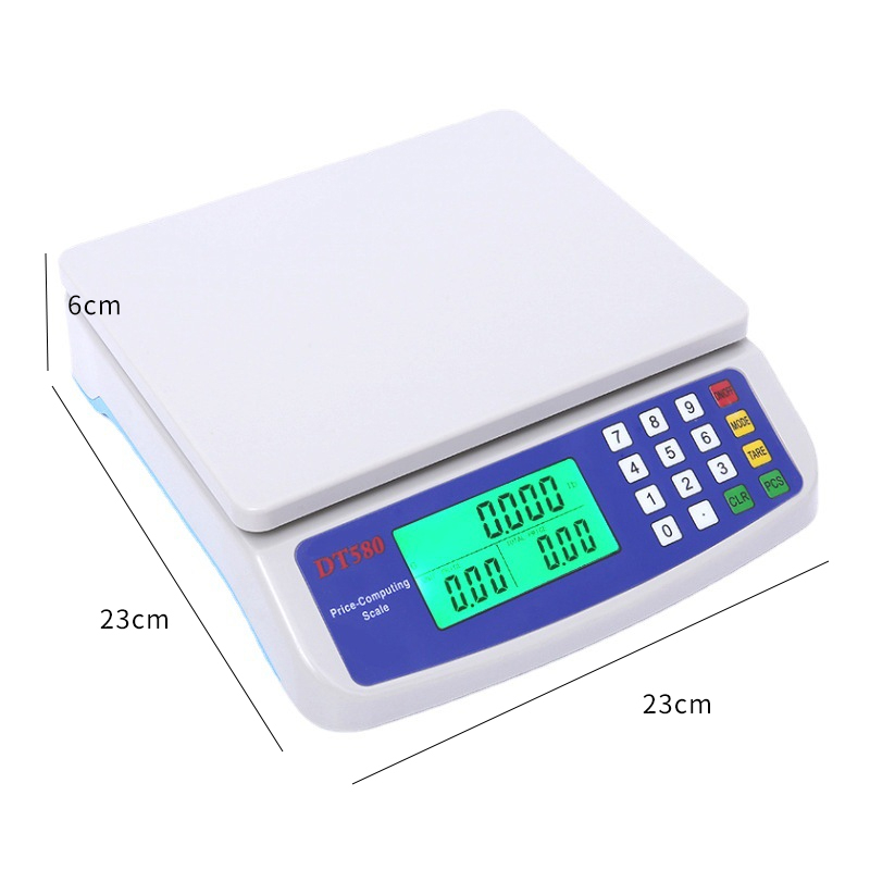 Timbangan Buah 30kg /Digital Computing Scale/Timbangan Digital Computing Scale 40kg Double Display