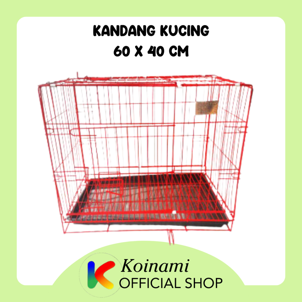 KANDANG KUCING 60 x 40 cm / KANDANG ANJING / KANDANG KELINCI