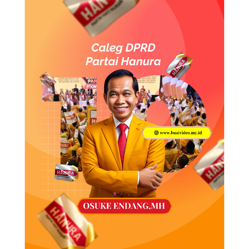 Video Promosi Caleg Animasi (Partai HANURA)