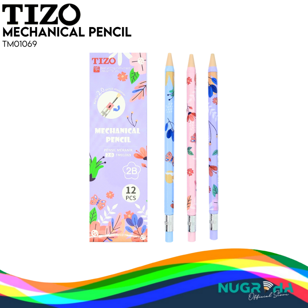 

Mechanical Pencil Pensil Mekanik 2.0 2B TIZO TM01069