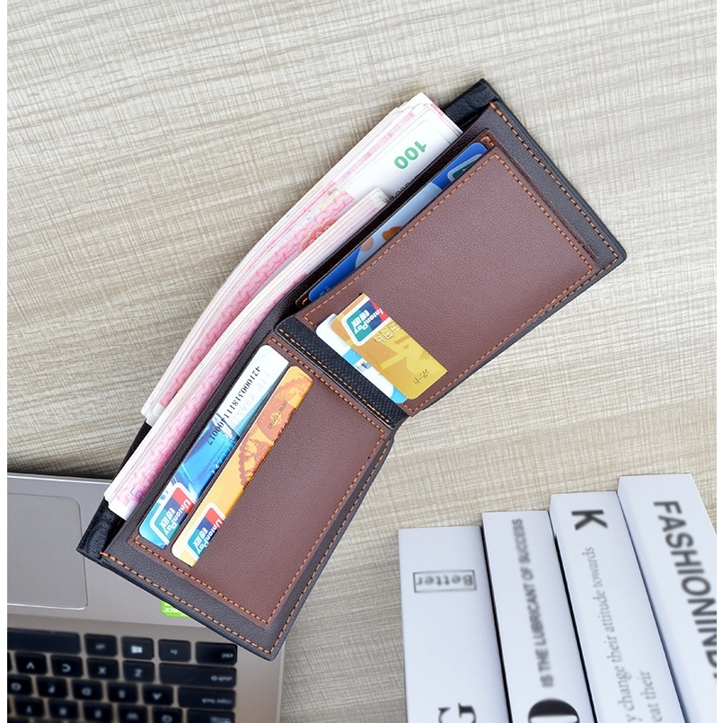 DOMPET LIPAT PRIA IMPORT KULIT PREMIUM ORIGINAL COWOK SIMPLE DISTRO BRANDED KEKINIAN LAKI KEREN HITAM WA725B5 AXIOM PENDEK SLOT KARTU UANG KECIL MINI DEWASA REMAJA FASHION CASUAL BATAM