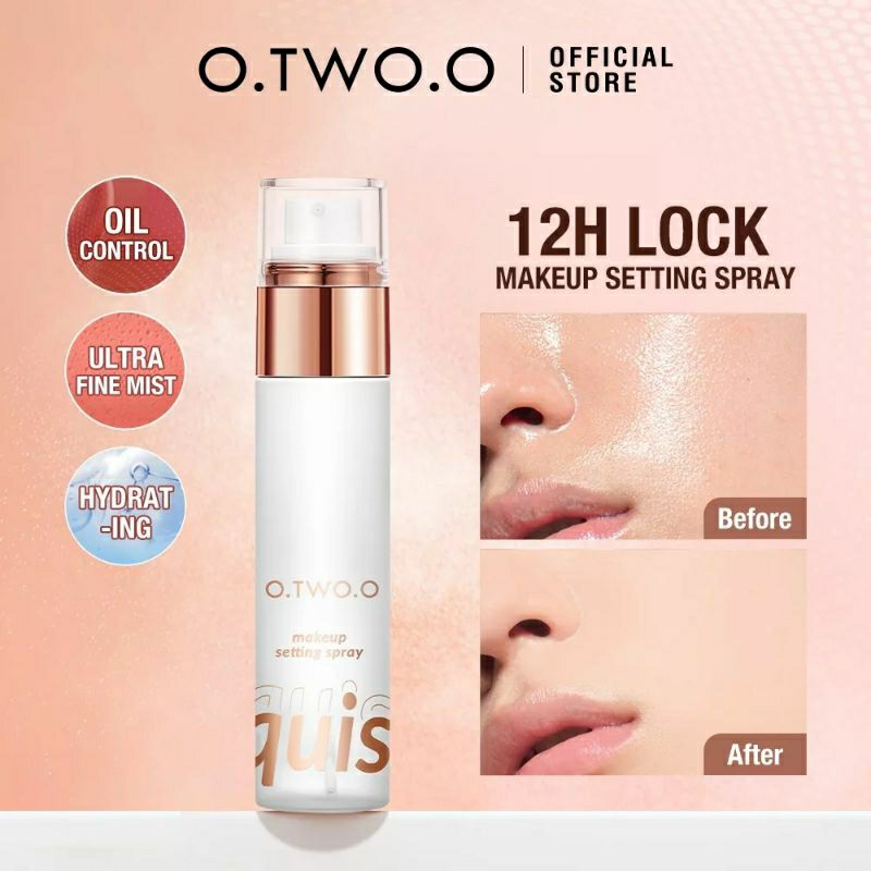 O TWO O MOISTURIZING SPRAY MAKEUP SETTING SPRAY