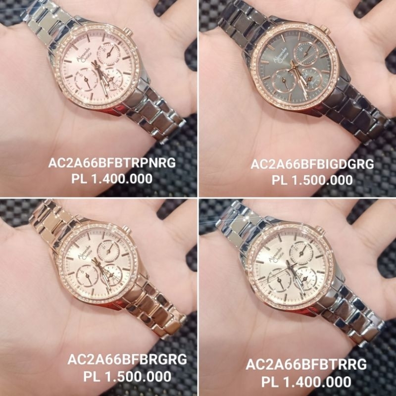 JAM TANGAN WANITA ALEXANDRE CHRISTIE AC2A66 / AC 2A66 ORIGINAL