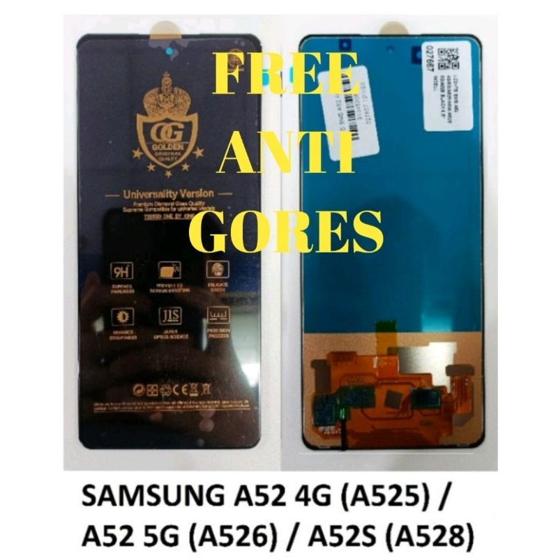 Lcd Torchscreen Hp Fullset Samsung A52 4G / A52 5G / A52S 5G Original Crown Quality. Free Dus Packin