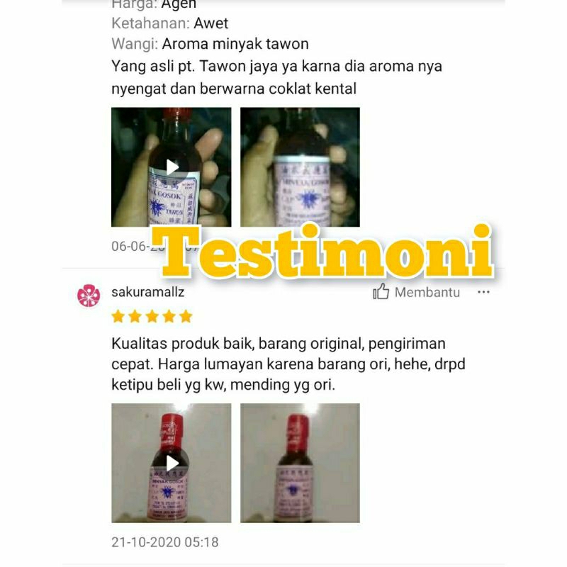 Minyak Tawon Original 100 % Minyak Tawon Asli Makasar