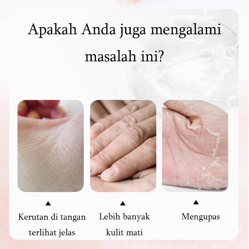 Hand cream brightening 30g Whitening Pelembab Cream tangan keriput dan kasar Sunscreen cream