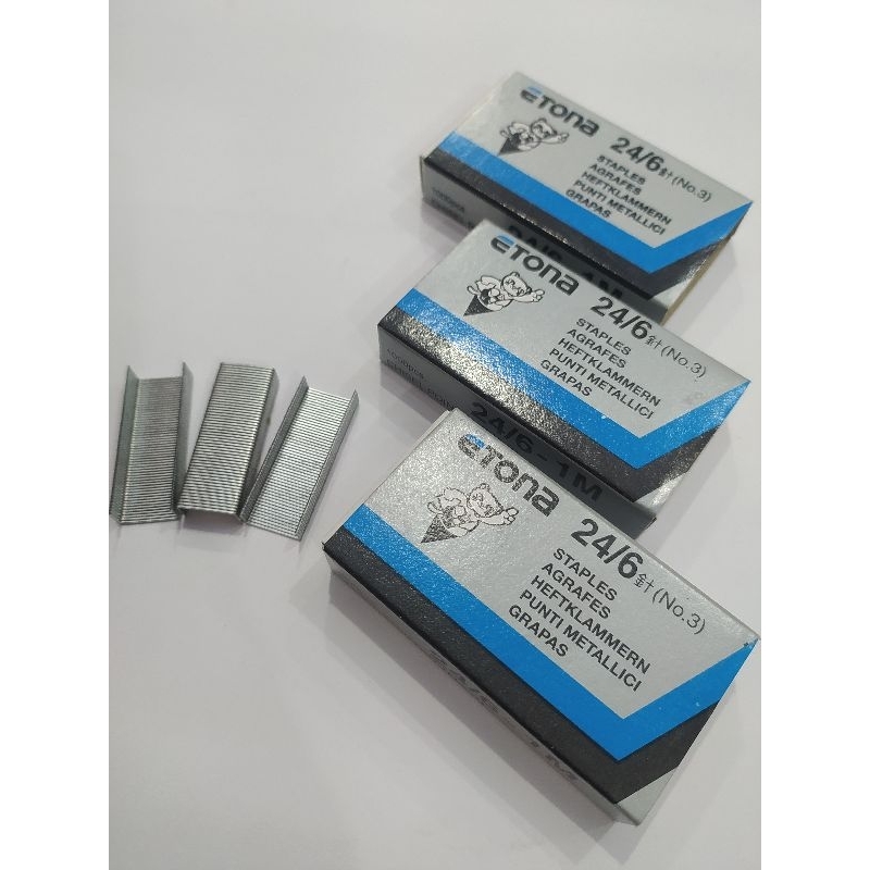 

( Ecer ) isi Staples Etona No.10 / No.3(24/6)