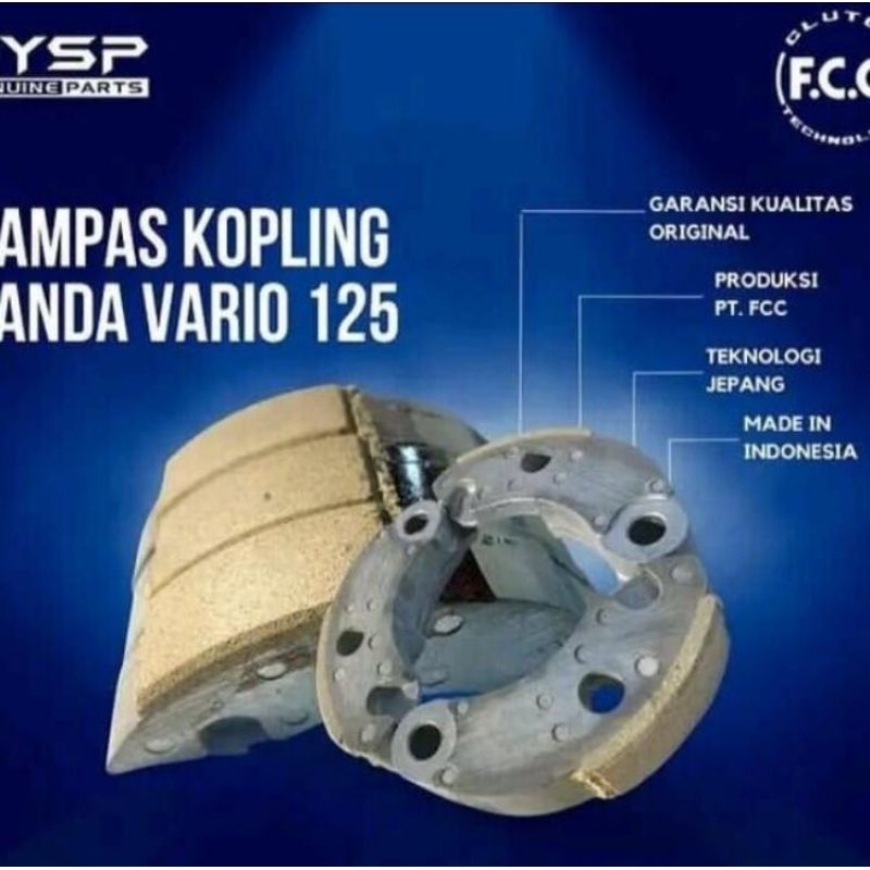 kampas ganda kopling vario 125 vario 150 pcx adv original fcc