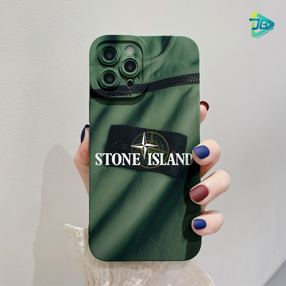 CUSTOM CASE SOFTCASE SILIKON PROCAMERA STONE ISLAND CUSTOM OPPO A3S A1K A5S A7 A37 NEO 9 A15 A15S A16 F1S A59 A96 A52 A92 A31 A8 A33 A53 A9 A5 2020 JB8967