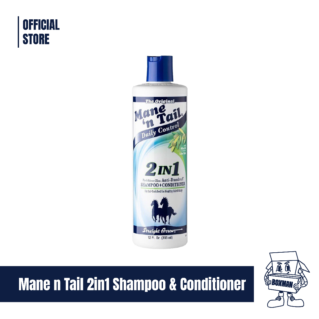 Mane 'n Tail - 2in1 Anti Dandruff Shampoo/Sampo Kuda Mane 'n Tail 355 ml