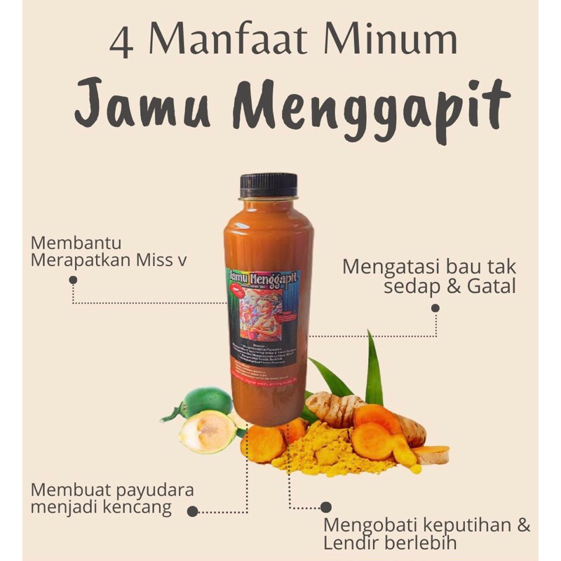 

[ UK 500ML ]JAMU MENGGAPIT/JAMU KEWANITAAN MENGENCANGKAN PAYUDARA & BIKIN RAPET