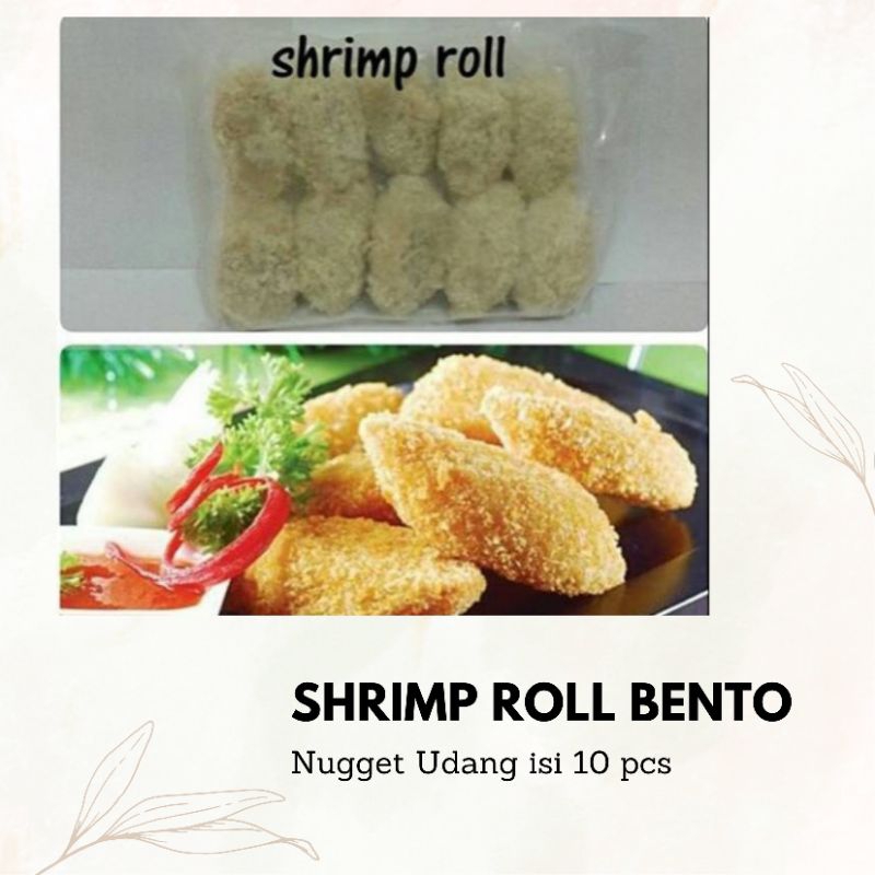 

Shrimp Roll/Ayam Udang Gulung/Bento Frozen isi 12 pcs
