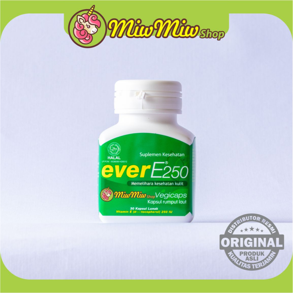 Ever E 250 Kapsul Vitamin E Natural 250 IU