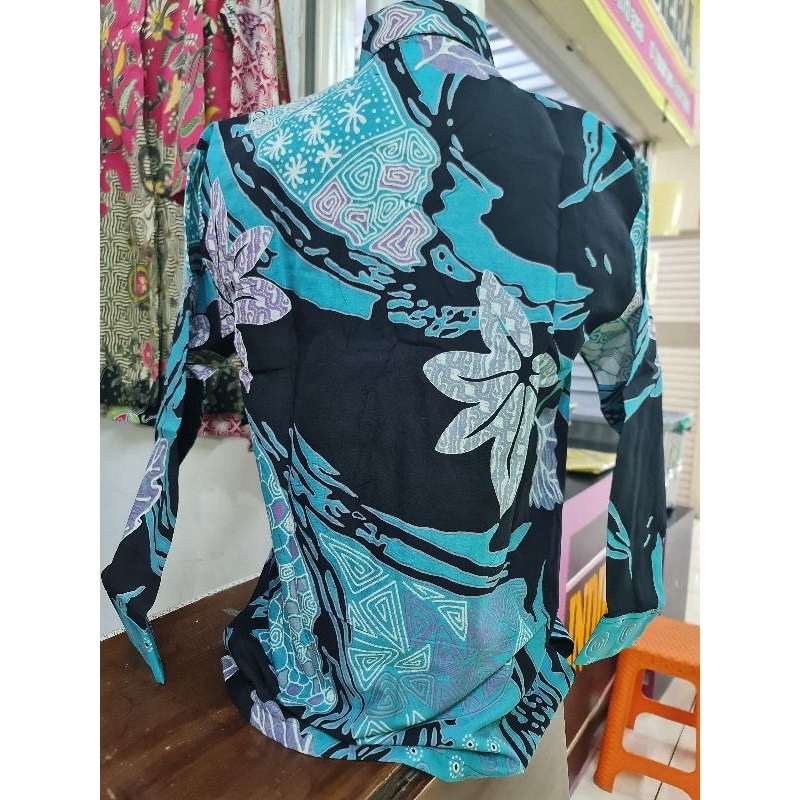 Kemeja Batik Pria Lengan Panjang Premium Lapis Furing Motif Prabujoyo Bahan Katun