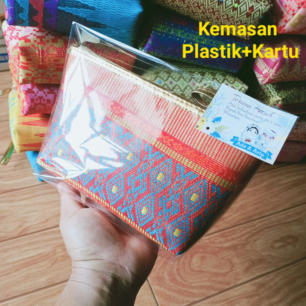 Chiracraft Sgt Souvenir Pernikahan Poch Dompet Songket