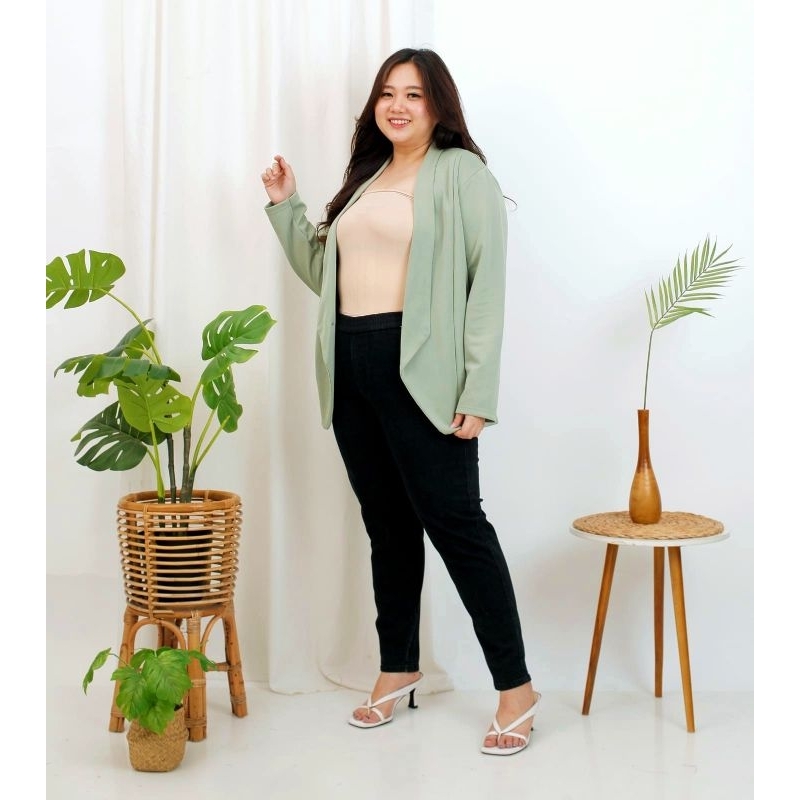 (NEW!!) BIGSIZE BLAZER JUMBO ATASAN BLAZER WANITA JUMBO