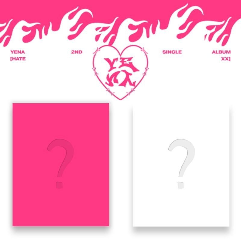 [PRE-ORDER] 2nd Single Album Yena - Hate XX Like / Hate Poca ver Sealed + POB Web Applemusic Soundwa