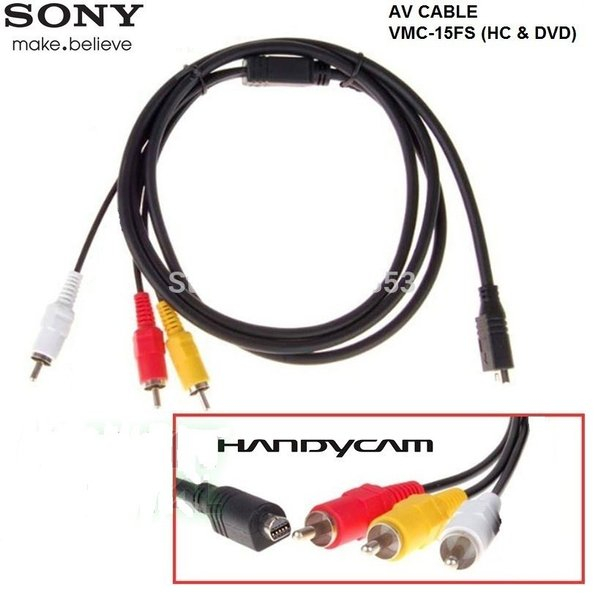 Kabel AV Sony Handycam for Sony HC/HDD/SX/CX/DVD