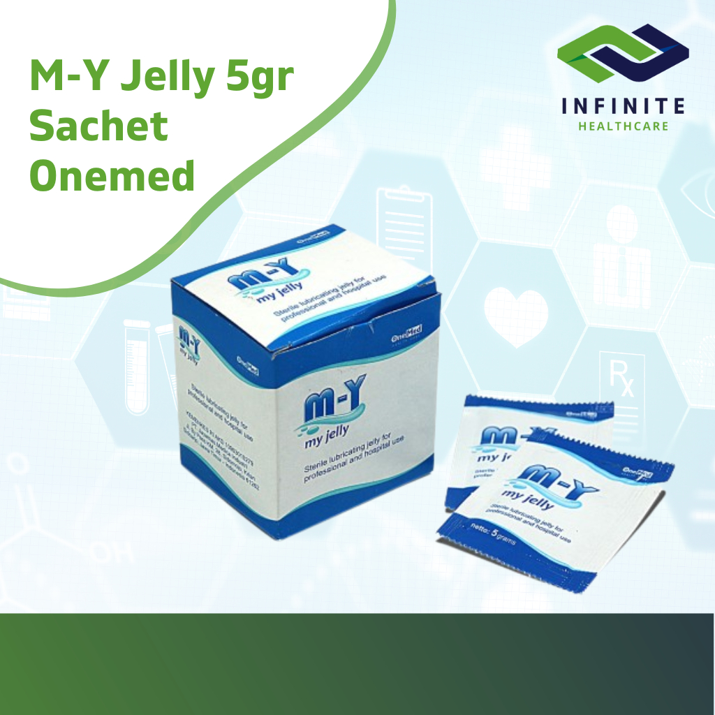 MY Jelly Tube 5gr Onemed isi 20 Sachet Gel Lubricant Jelly Ngt Original COD